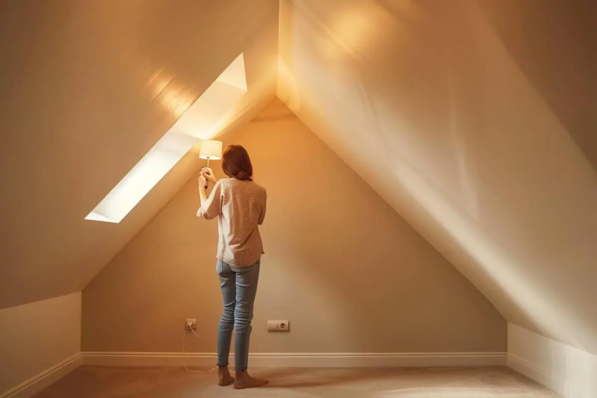 Comment éclairer efficacement une pièce sous pente ?