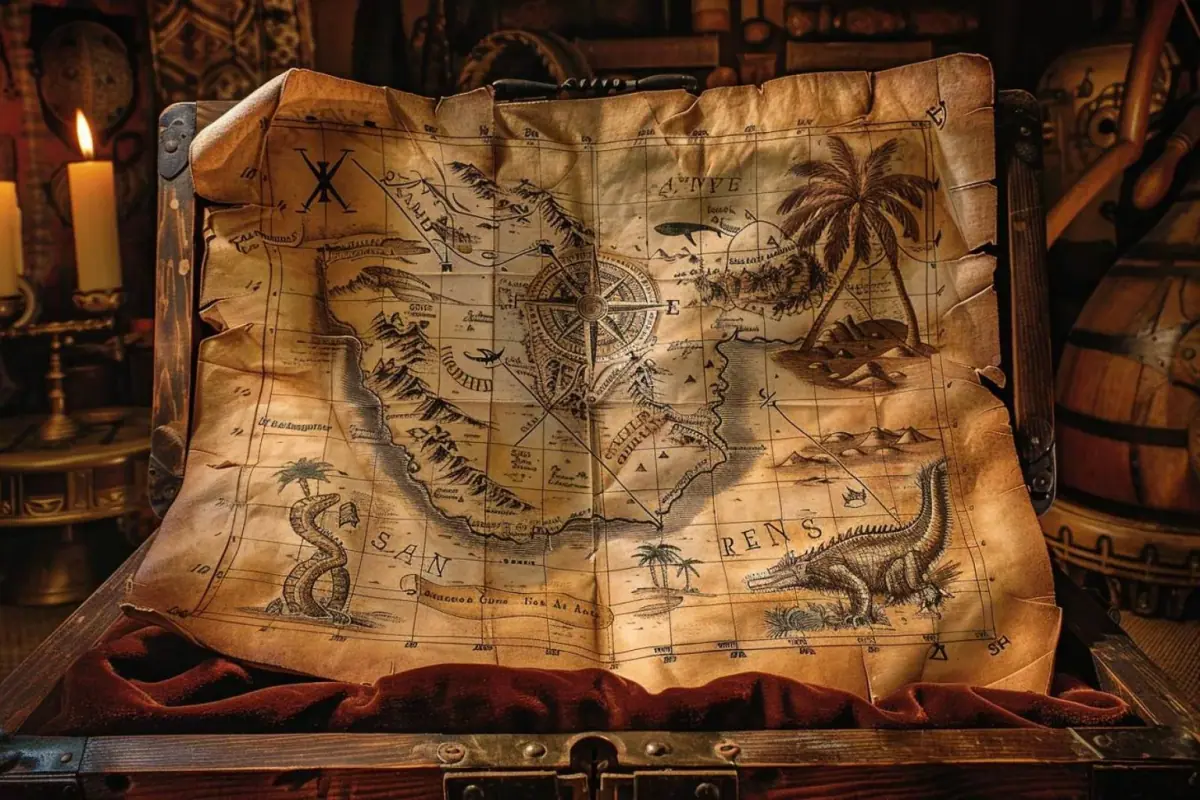 Comment trouver la carte au trésor ?