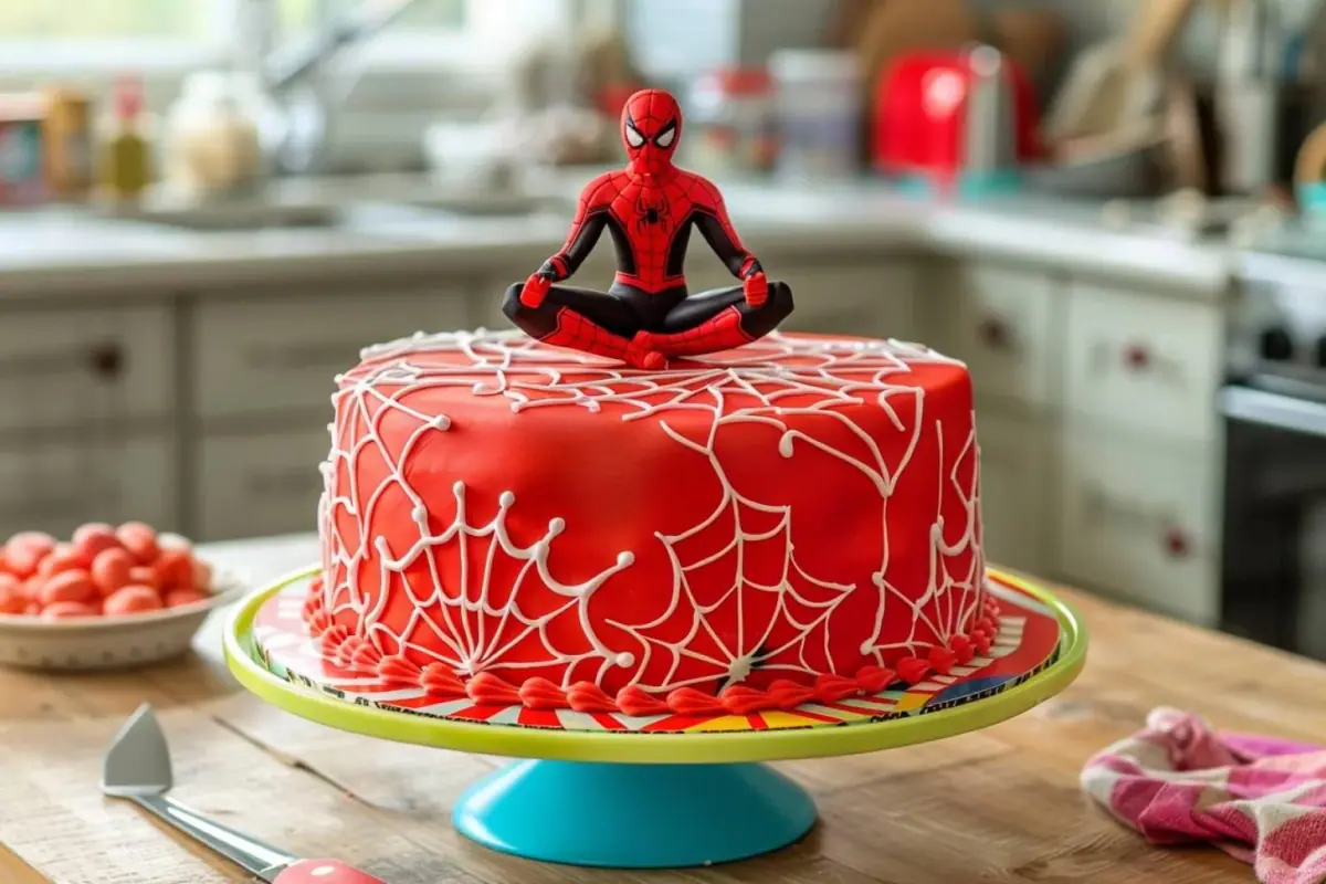Comment faire un gâteau Spiderman facilement ?