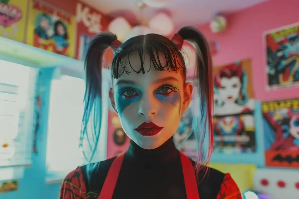 Comment réussir un maquillage Harley Quinn ?