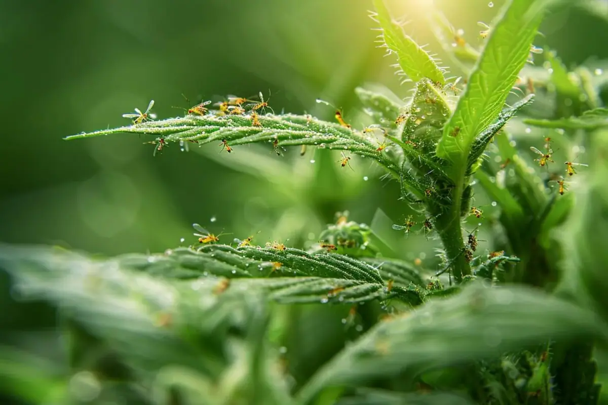Comment se débarrasser des moucherons sur les plantes ?