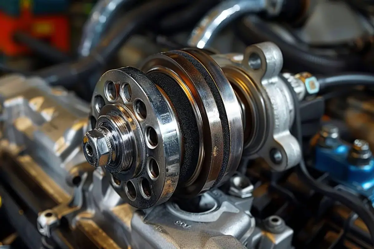 Qu’est-ce que la poulie damper sur la Peugeot 206 1.4 HDI?