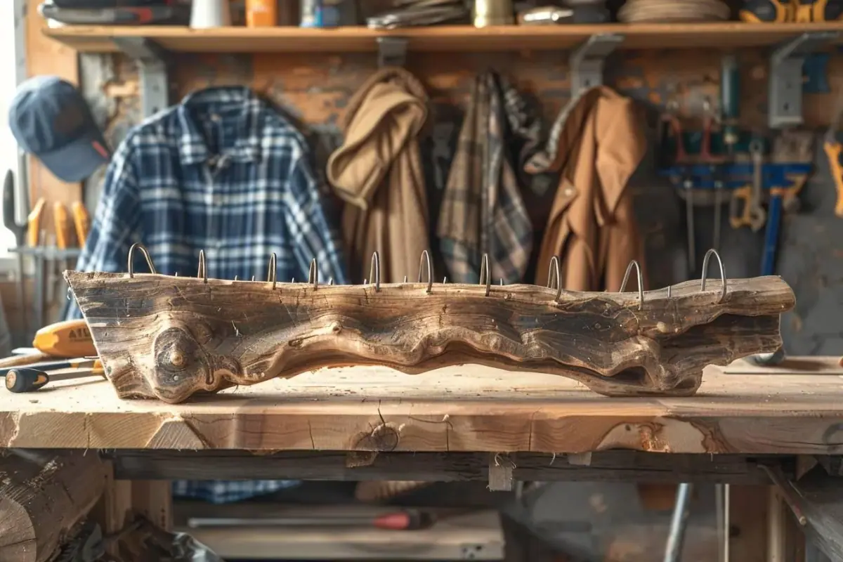 Comment fabriquer un porte manteau ?