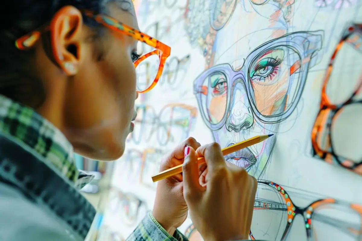 Comment dessiner des lunettes ?