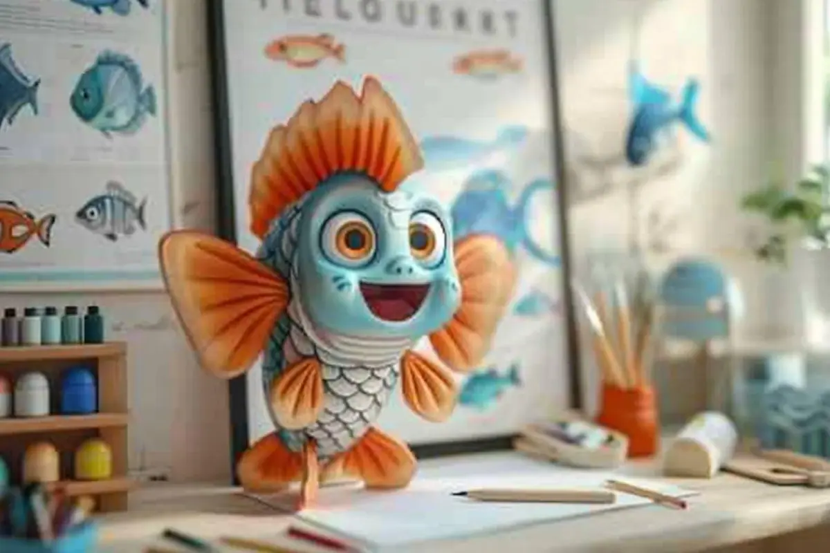 Comment dessiner un poisson facilement ?