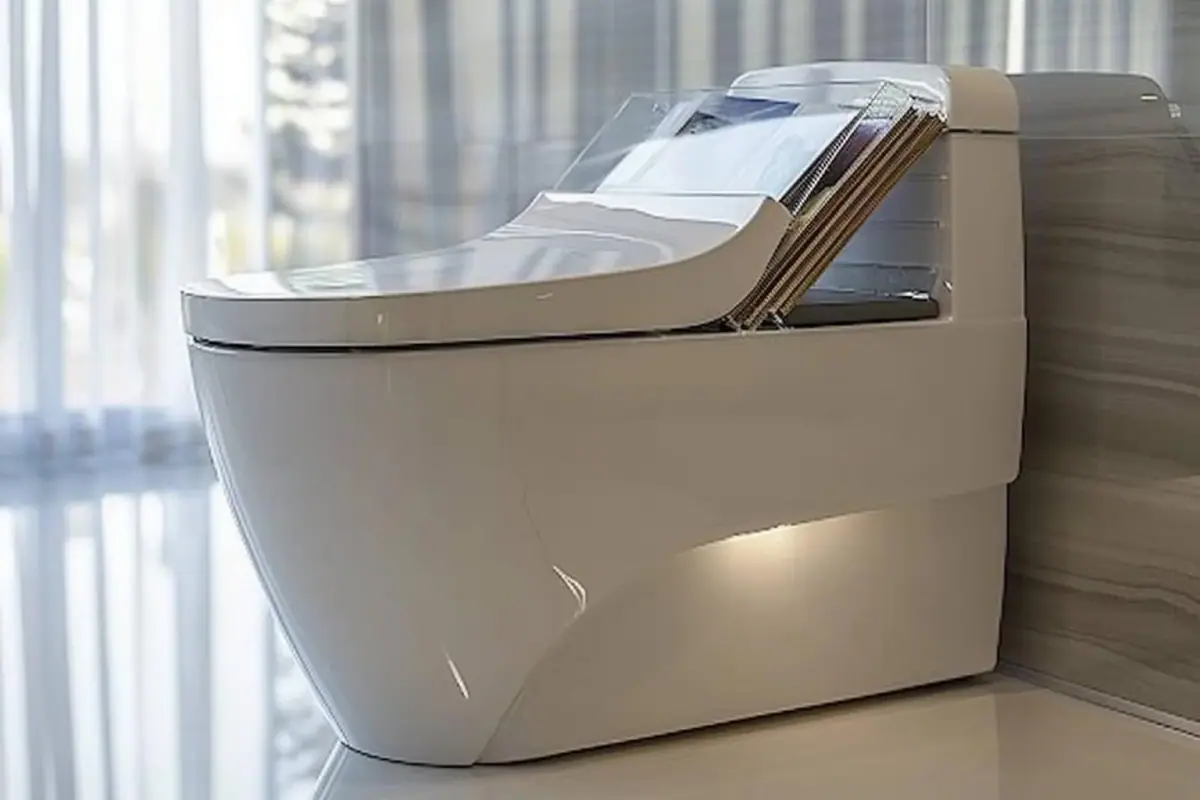 Quels sont les avantages d’avoir un porte-revue dans les toilettes ?